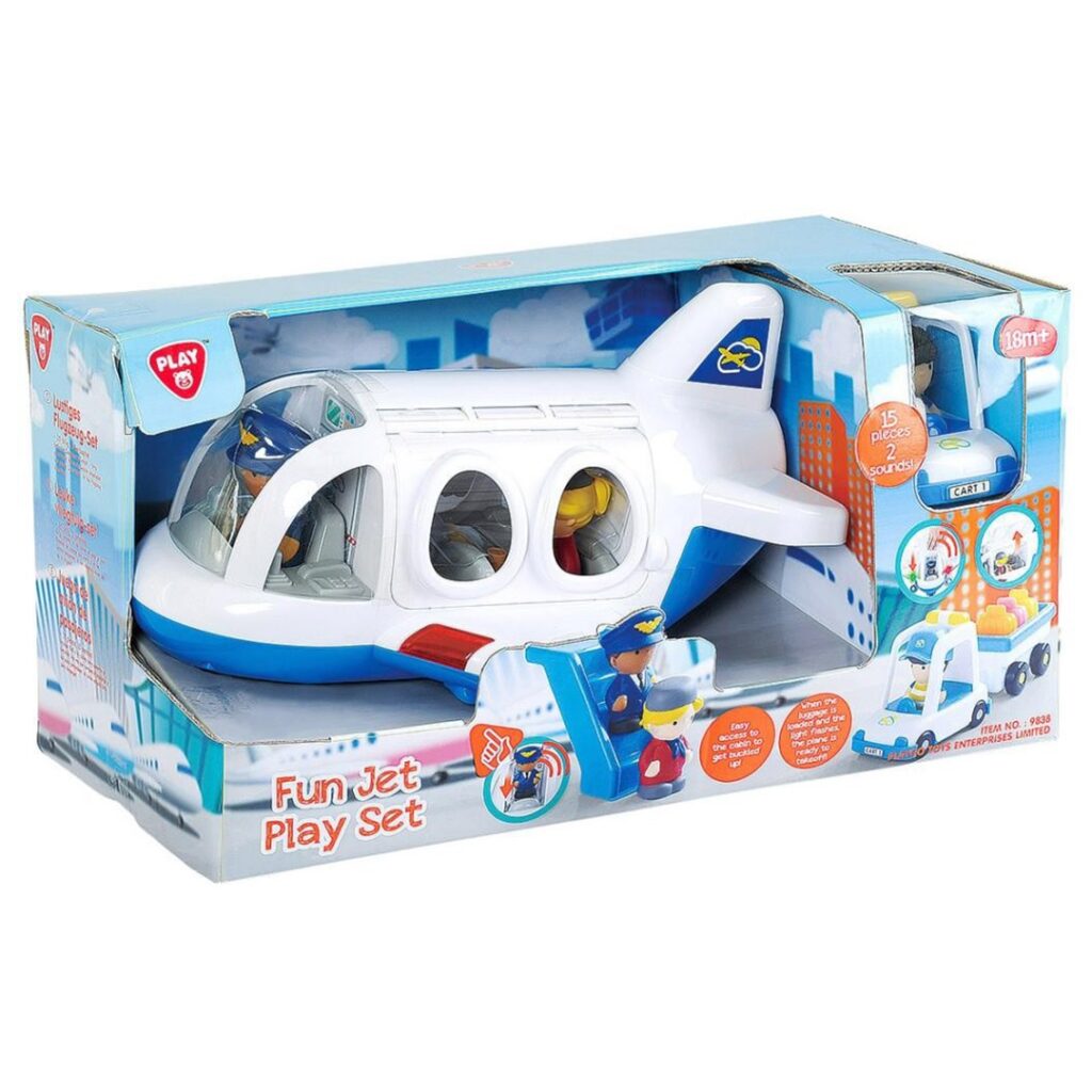 Playgo Fun Jet Play Set B/O - 15 Pcs