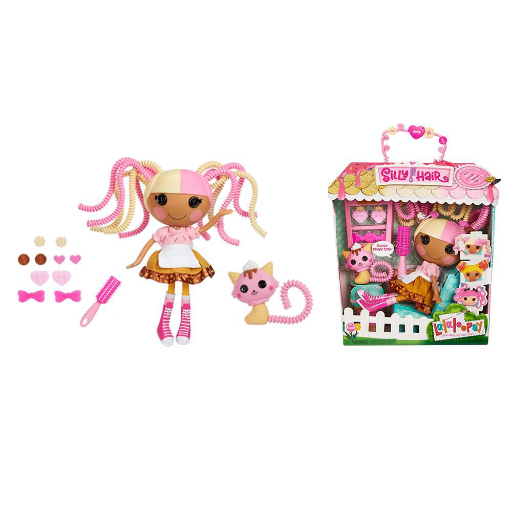 Lalaloopsy Silly Hair Doll- Scoops Wafflecone