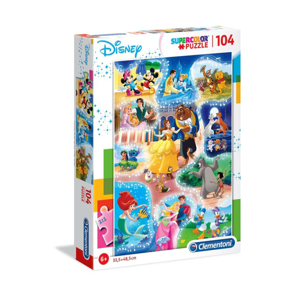Clementoni Puzzle Disney Dance Time 104Pcs