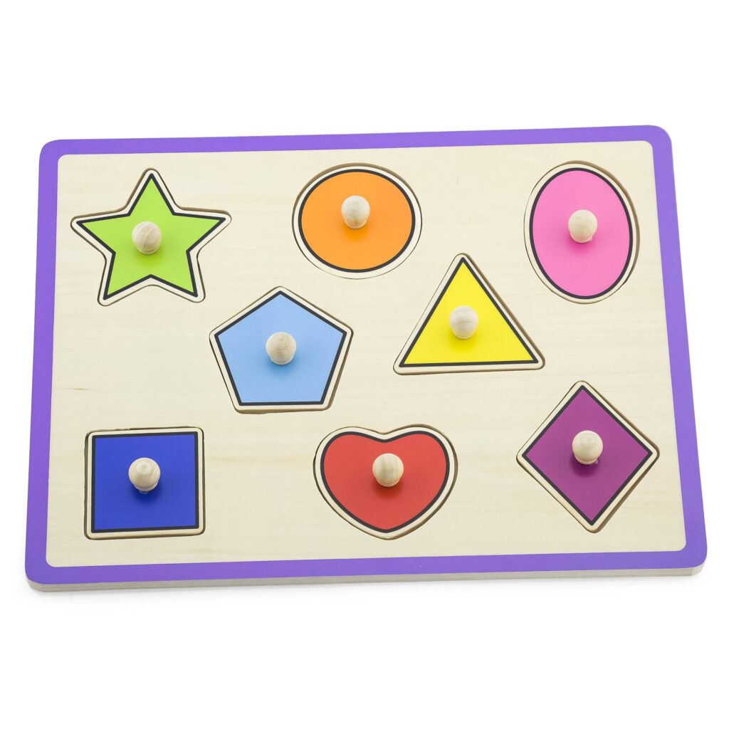 Viga Flat Puzzle - Shapes