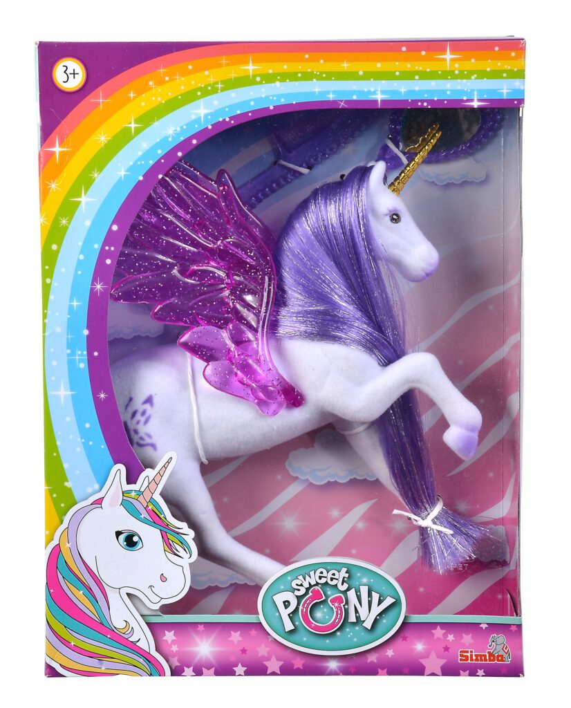 Simba Unicorn With Glitter Wings, 2-Assorted104342483