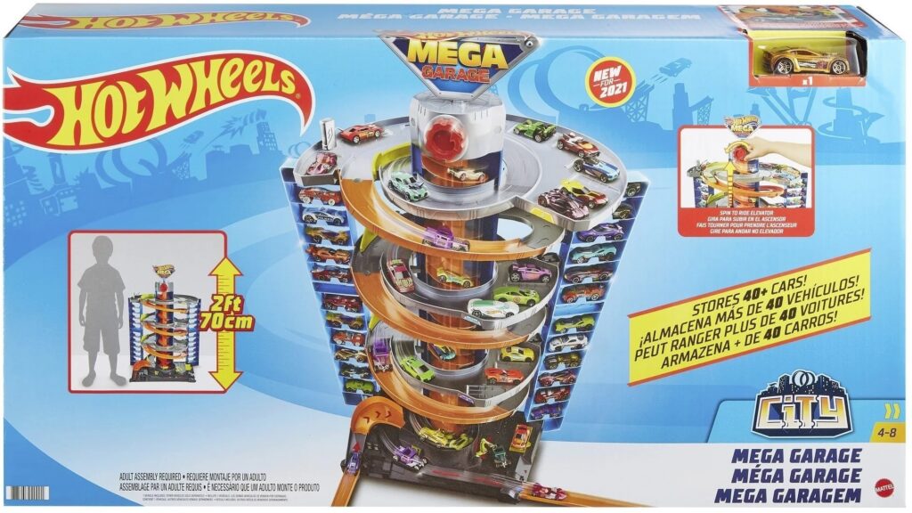 Mattel Hot Wheels City Mega Garage