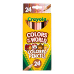 Crayola 24 Ct. Colored Pencils, Colors Of The World