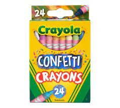 Crayola 24 Ct. Confetti Crayons