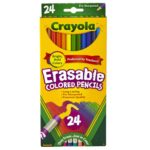 Crayola 24 Ct. Erasable Colored Pencils