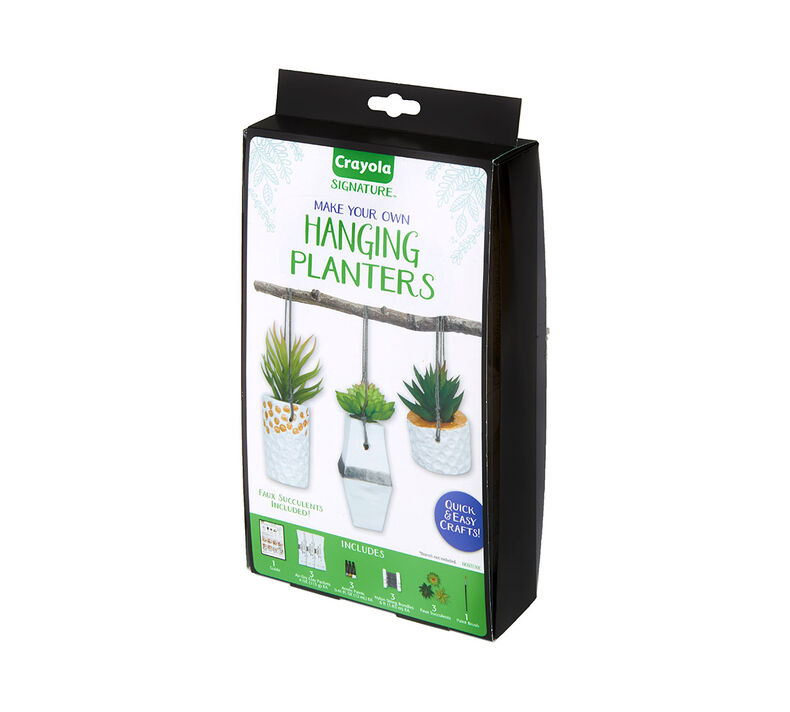 Crayola Signature, Make Your Own Hanging Planters