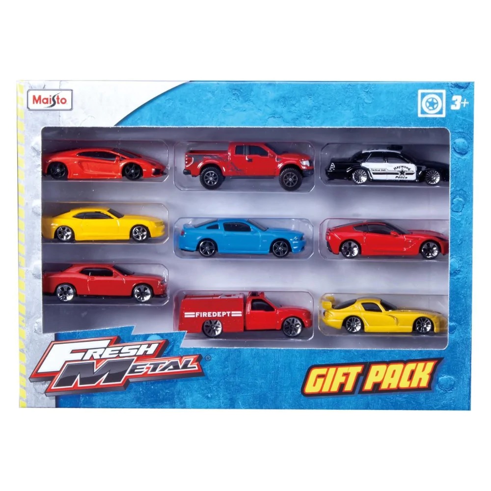 Maisto Fm 9 Pack   11077