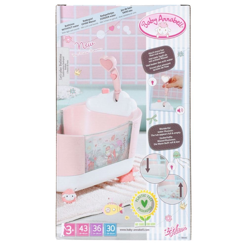 Zapf Creation Baby Annabell Lets Play Bath Time
