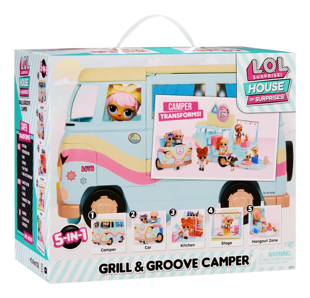 Lol Surprise Grill & Groove Camper