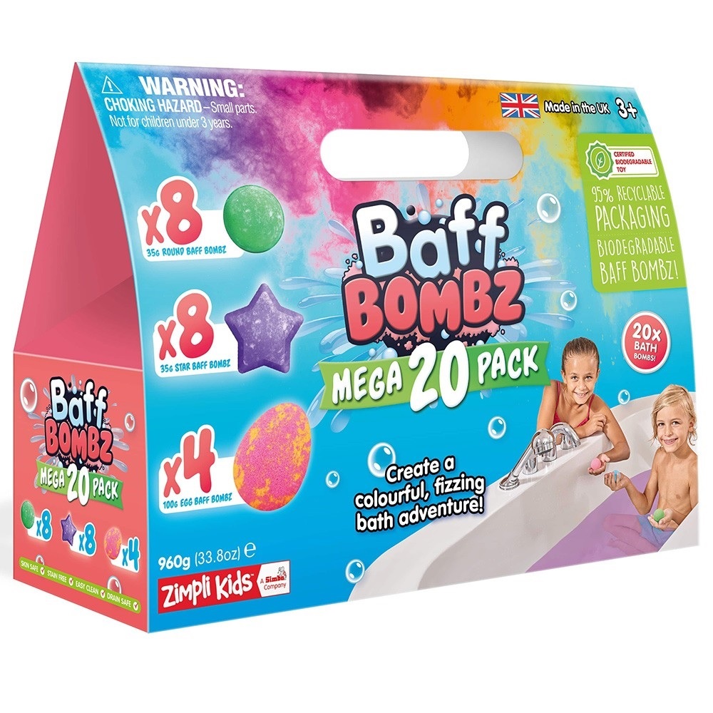 Zimpli Kids Baff Bombz Mega Pack6800006537