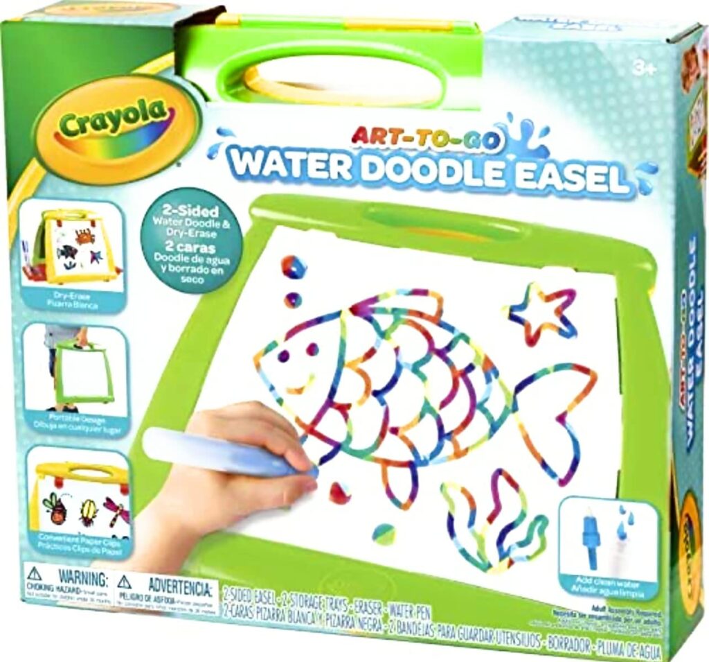 Grow' N Up Crayola Art-To-Go Rainbow Easel
