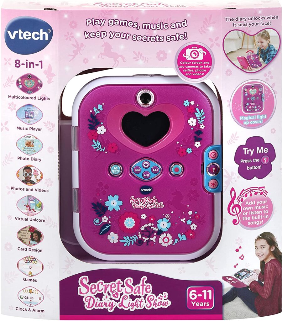 Vtech Secret Safe Diary Light Show,