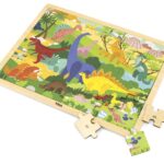 Viga Wooden 48 Pcs Puzzle - Dinosaur World