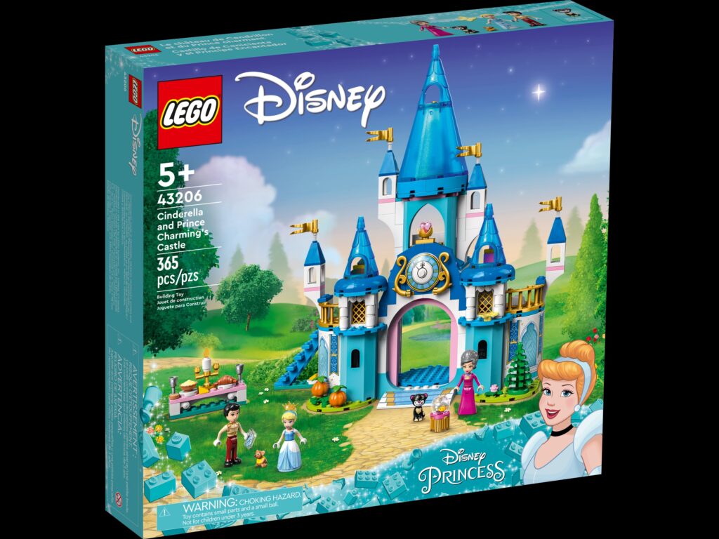 Lego 43206 Cinderella And Prince Charming'S Castle