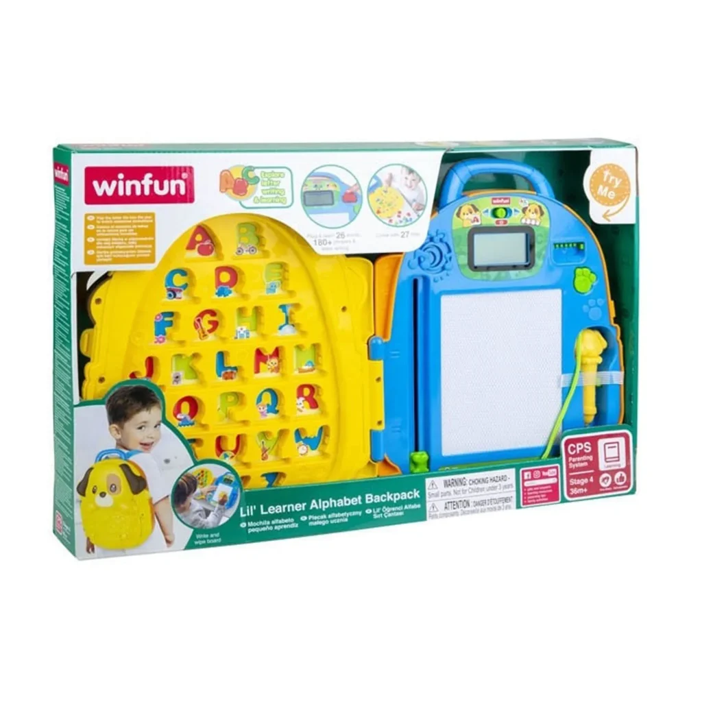 Winfun Lil Learner Alphabet Backpack