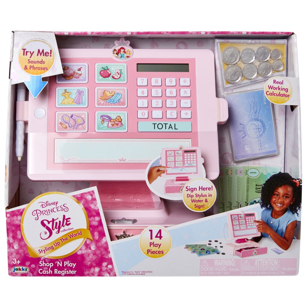 Jakks Pacific Disney Princess Shop N' Play Cash Register