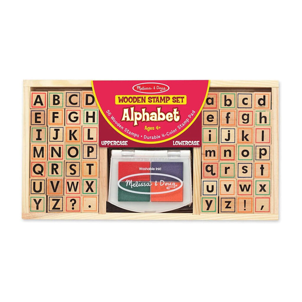 Melissa & Doug Alphabet Stamp Set 46003557