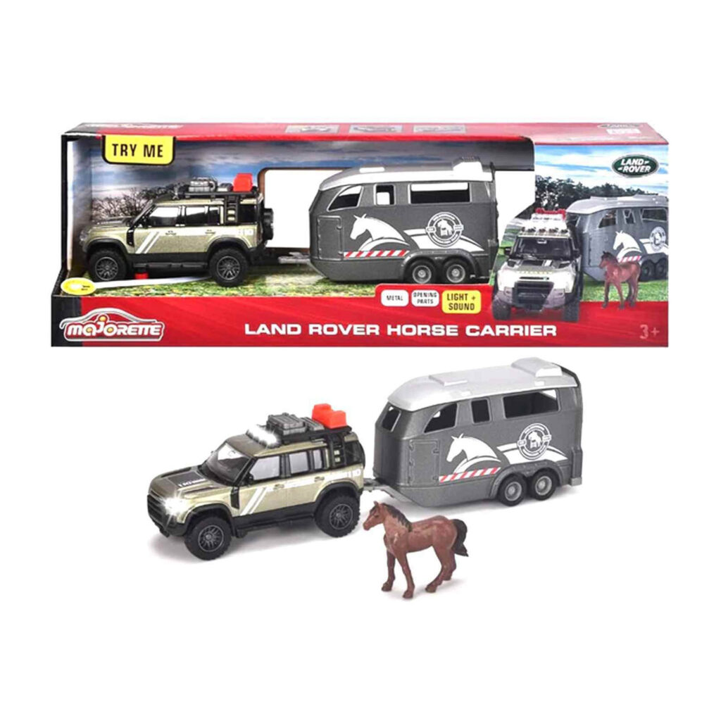 Majorette Land Rover Horse Carrier213776000