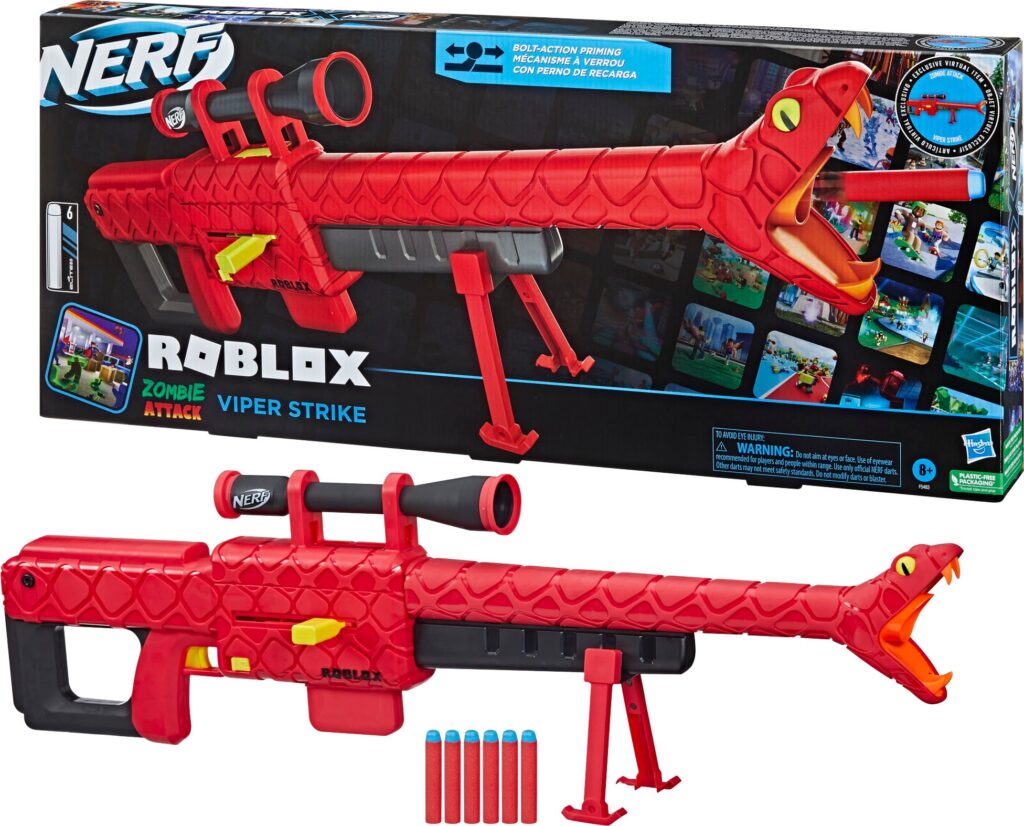 Hasbro Nerf Roblox Zombie Attack Viper Strike F5483