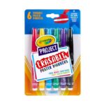 Crayola Marker, 6Ct Erasable Project Poster