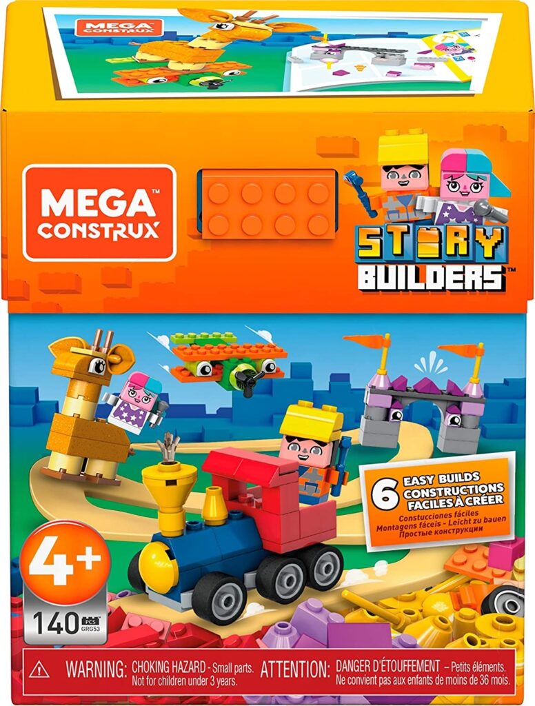 Mattel Mega Bloks Mega Construx Medium Storybox