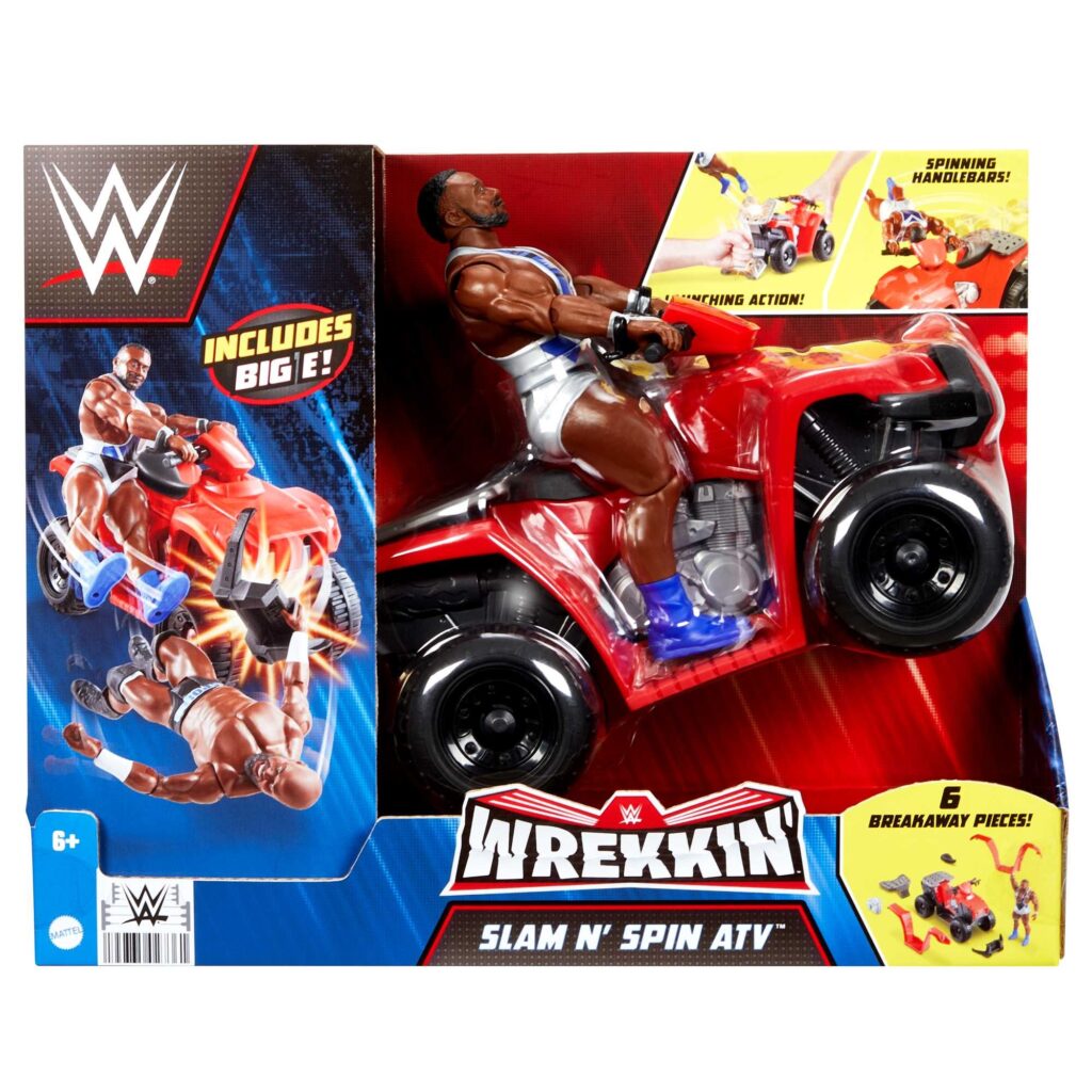 Mattel Wwe Wrekkin Atv With Big E