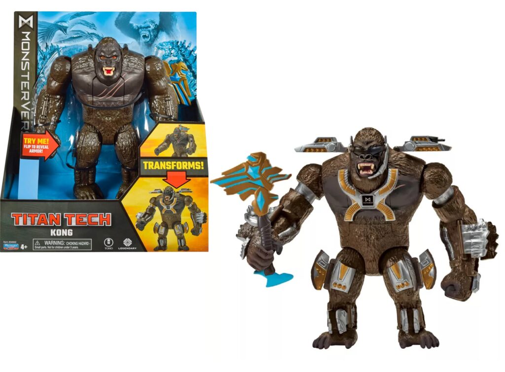 Godzilla Vs.Kong Deluxe 8" Transfering Monster Assorted