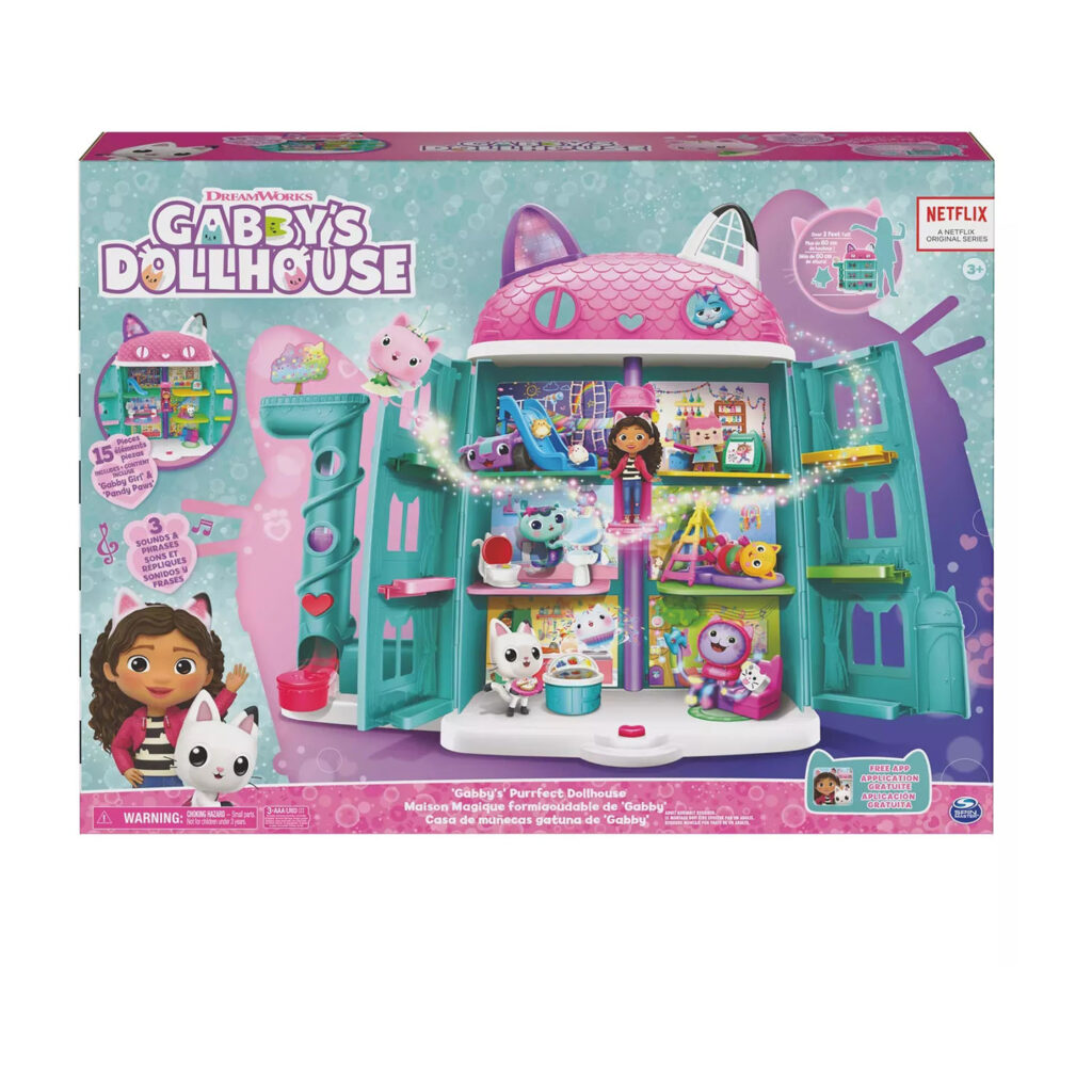 Spin Master Gabby'S Dollhouse Gabby'S Purrfect Dollhouse