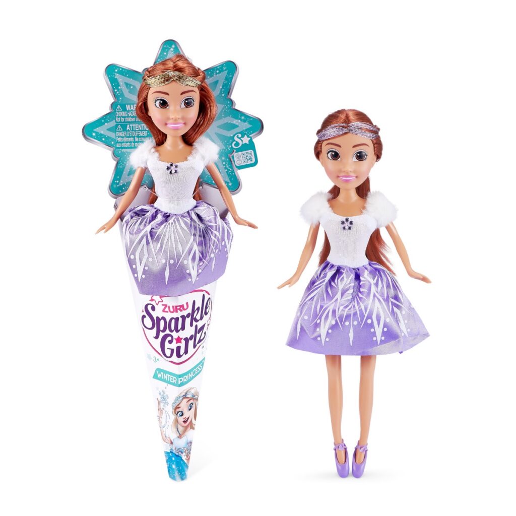 Zuru Sparkle Girlz Dolls 10.5"-Winterprincesscone, 12Pcs/Pdq