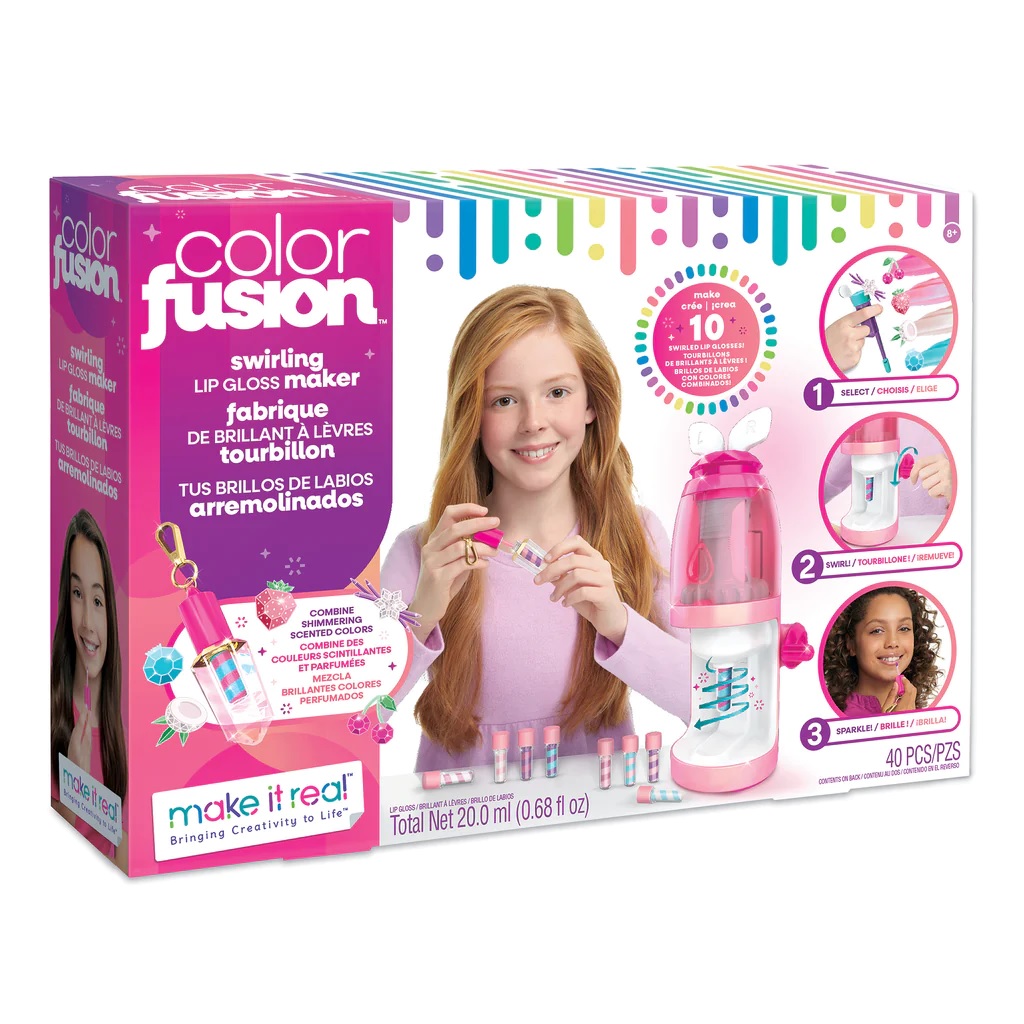 Zuru Make It Real Color Fusion: Swirling Lip Gloss Maker
