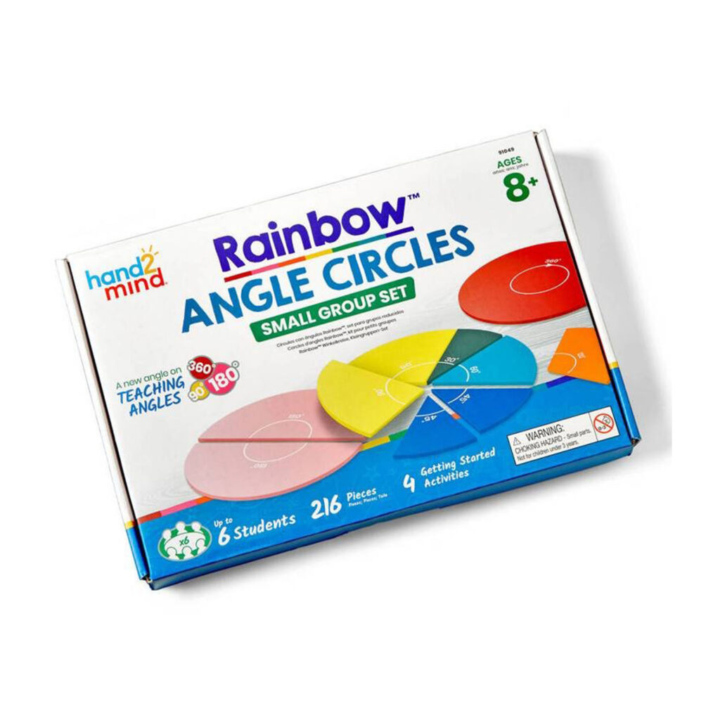Hand2Mind Angle Circles (Set Of 6)