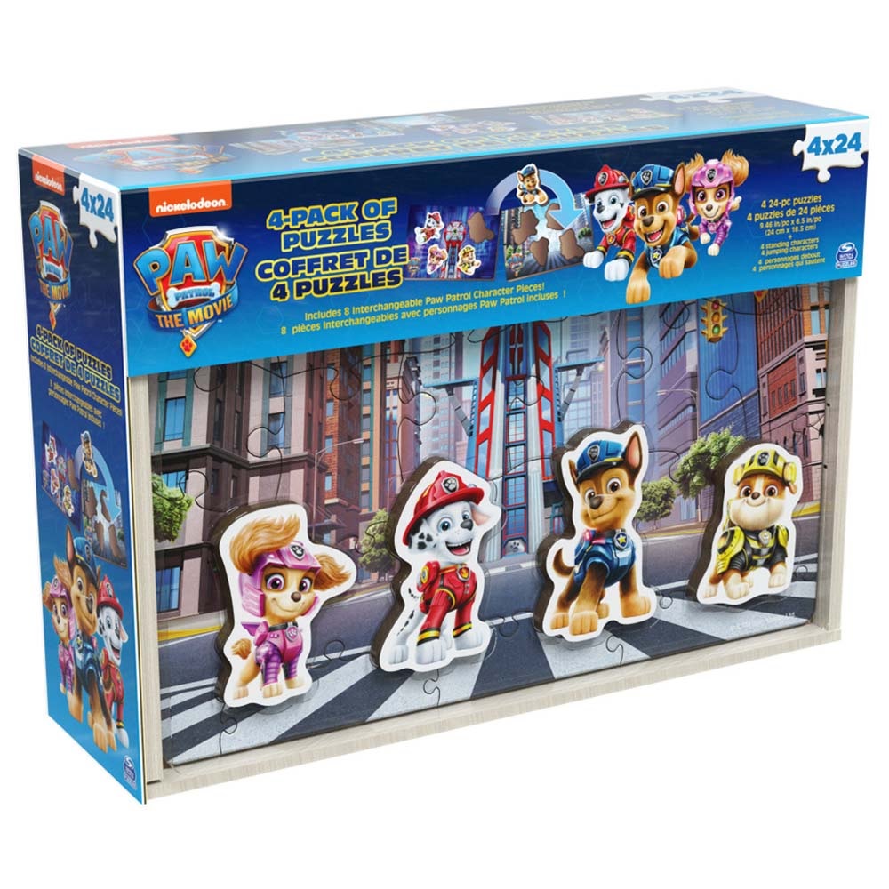 Spin Master Puzzle Wood Paw Patrol Movie Scene 24Pc 6063712