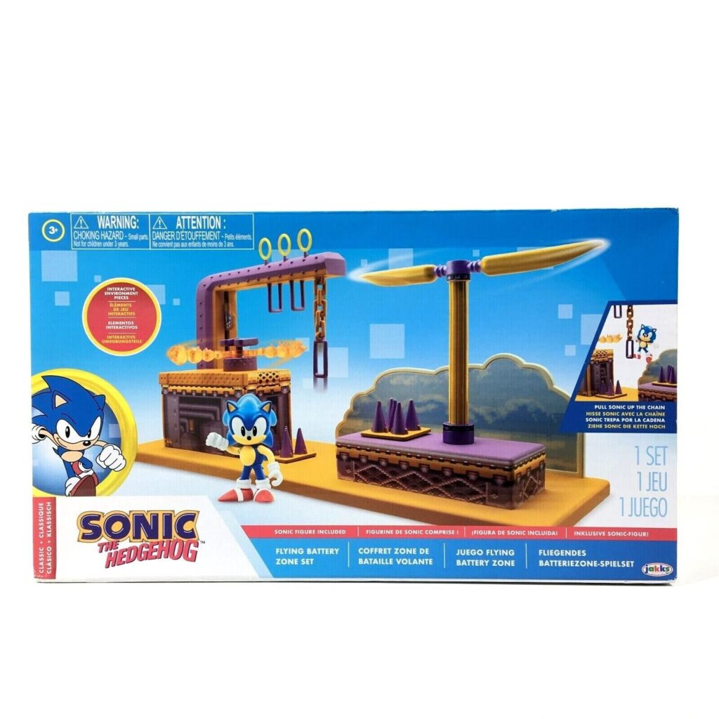 Jakks Pacific Sonic The Hedgehog Flying Battery Zone Playset 41443
