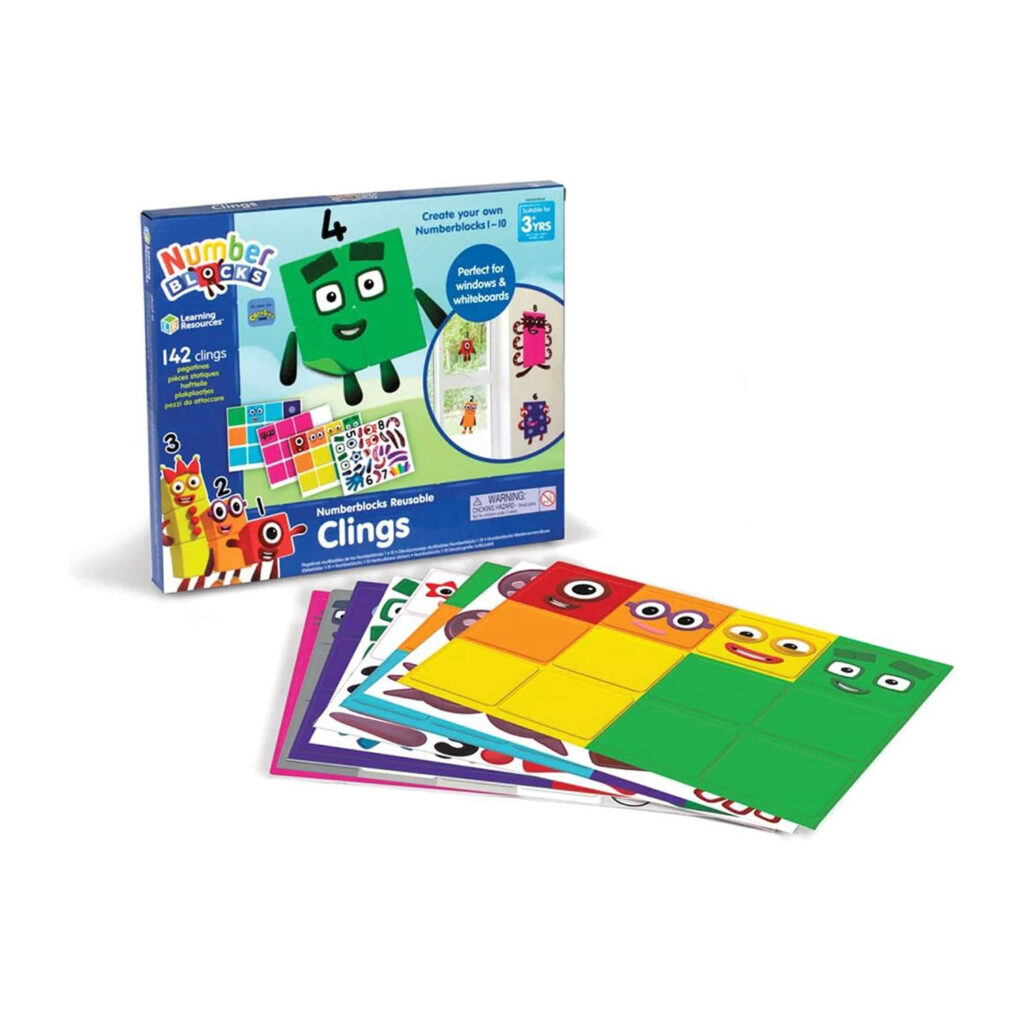 Learning Resources Dd23* Numberblocks Reusable Clings