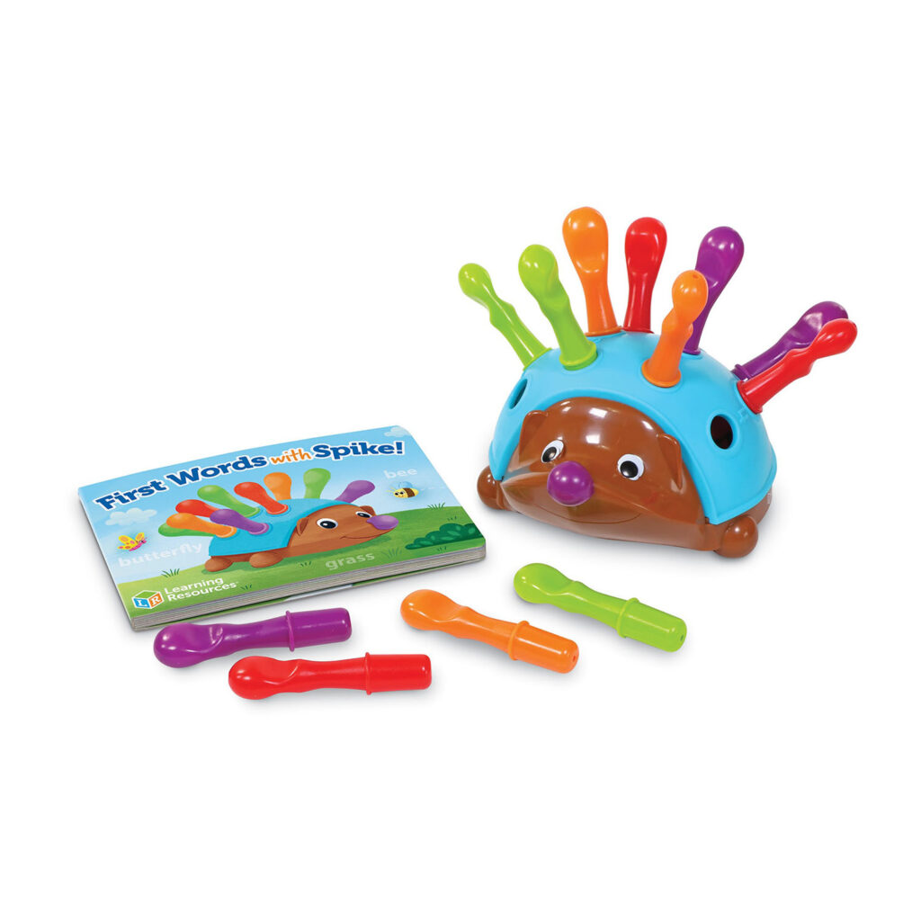 Learning Resources Spike The Fine Motor Hedgehog First Words Book Set