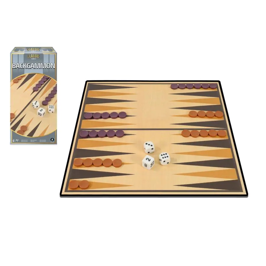 Ambassador Classic Games - Backgammon (Basic) St2104 42002104