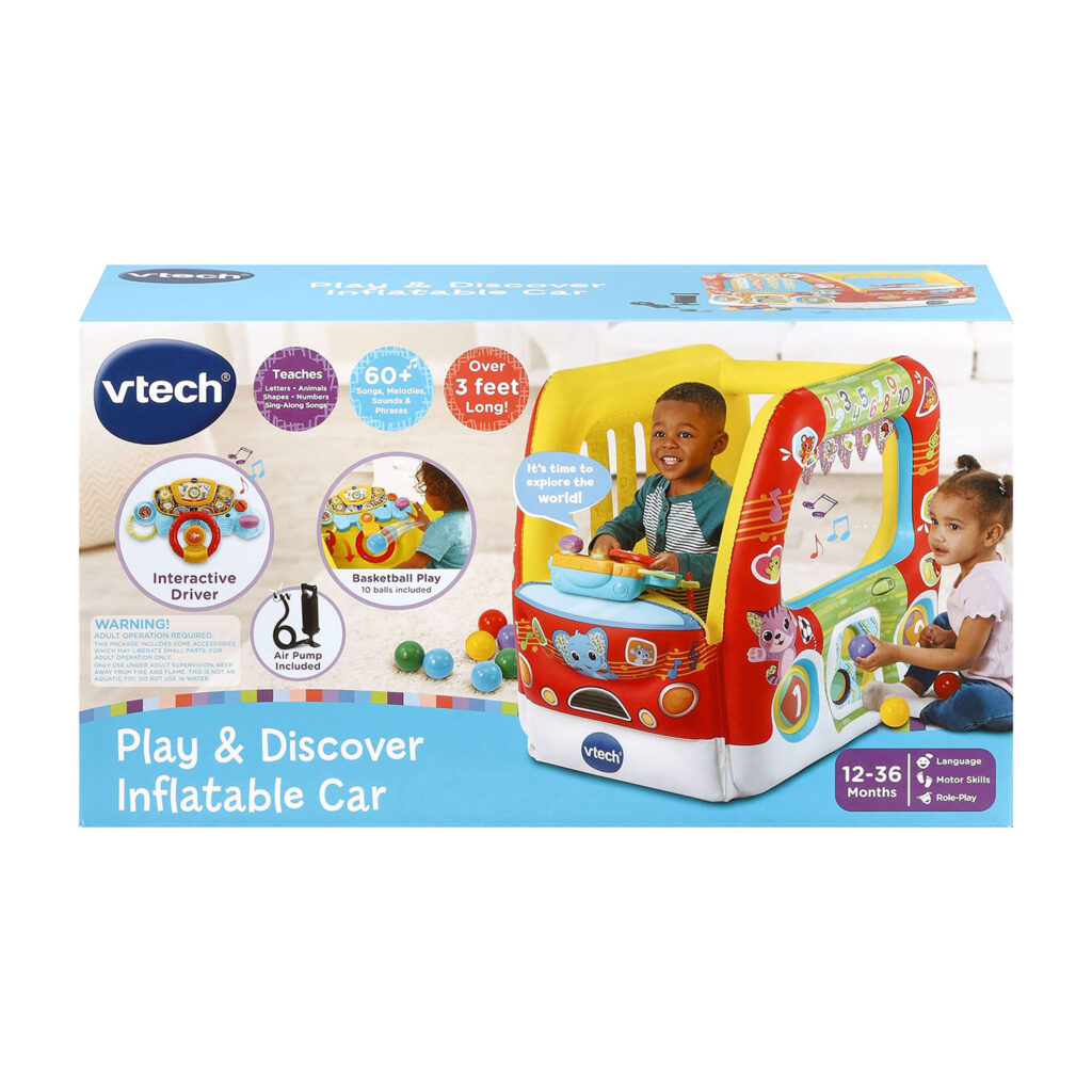 Vtech Play & Discover Inflatable Car