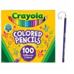 Crayola 100 Ct. Colored Pencils, 100 Different Colors