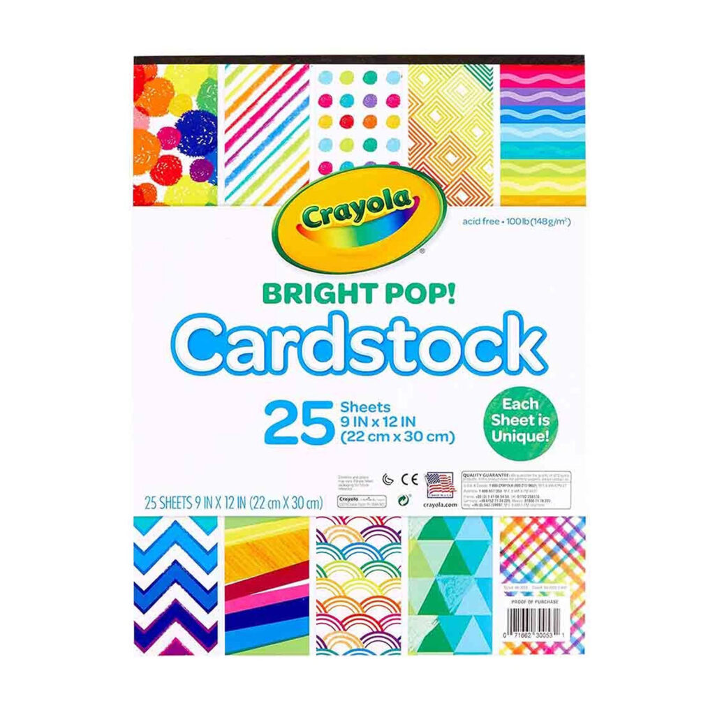 Crayola 25 Ct. Bright Pop! Cardstock