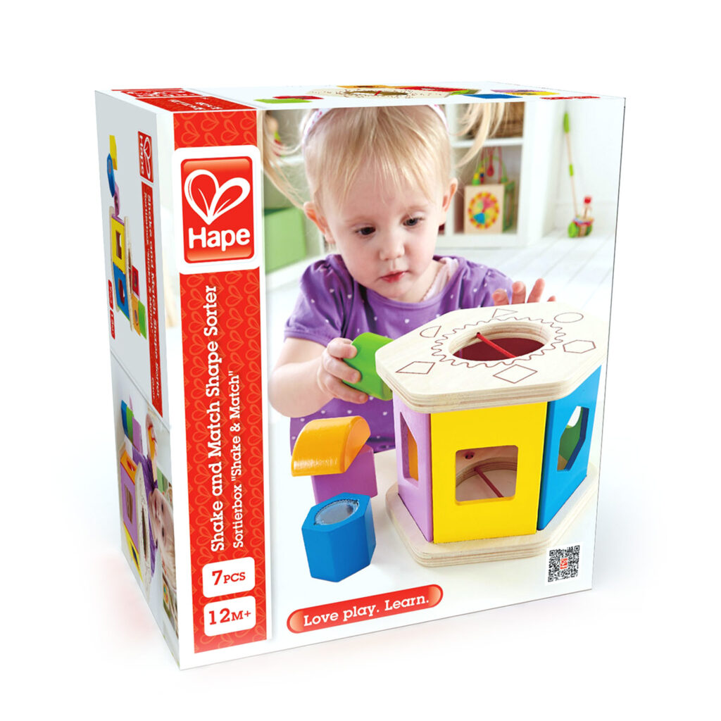 Hape Shake And Match Shape Sorter