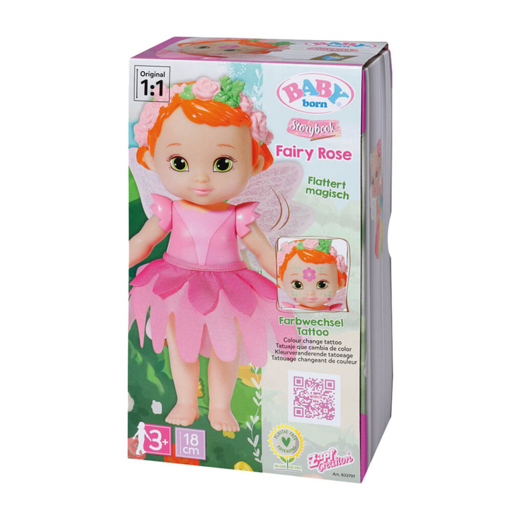Zapf Creation Baby Born Storybook Fairy Rose 18Cm