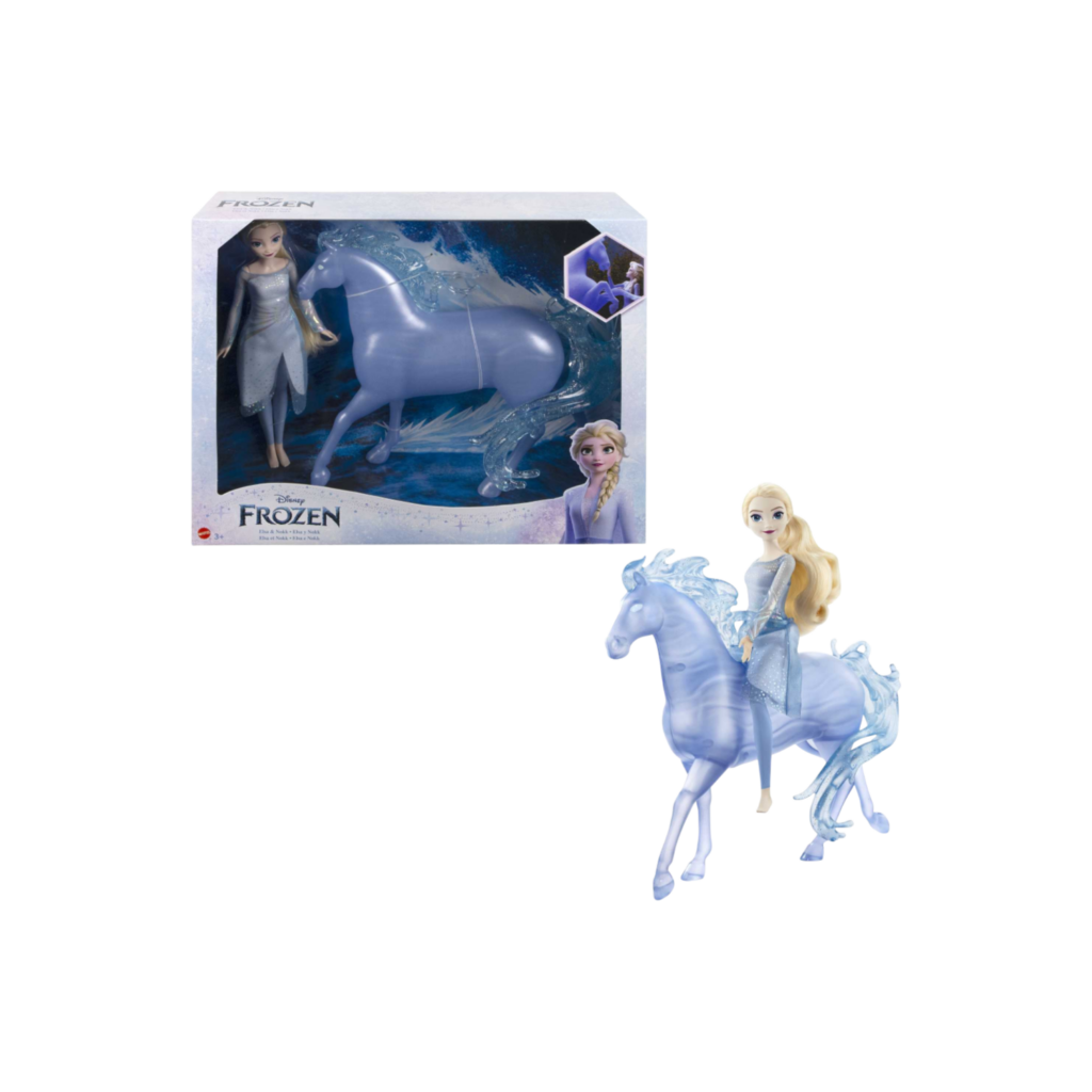 Mattel Disney Frozen Fashion Doll Elsa & Nokk Horse Set