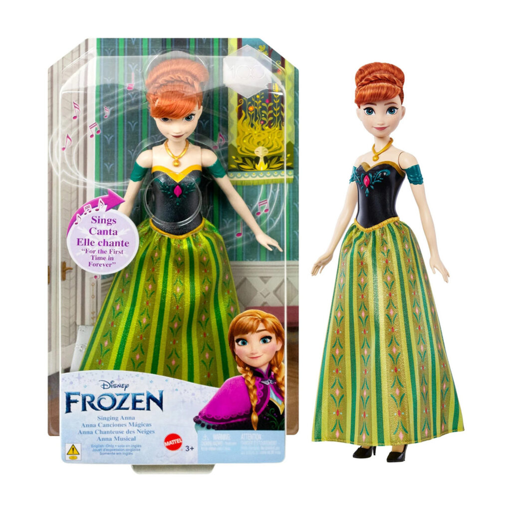 Mattel Disney Frozen Singing Anna Doll
