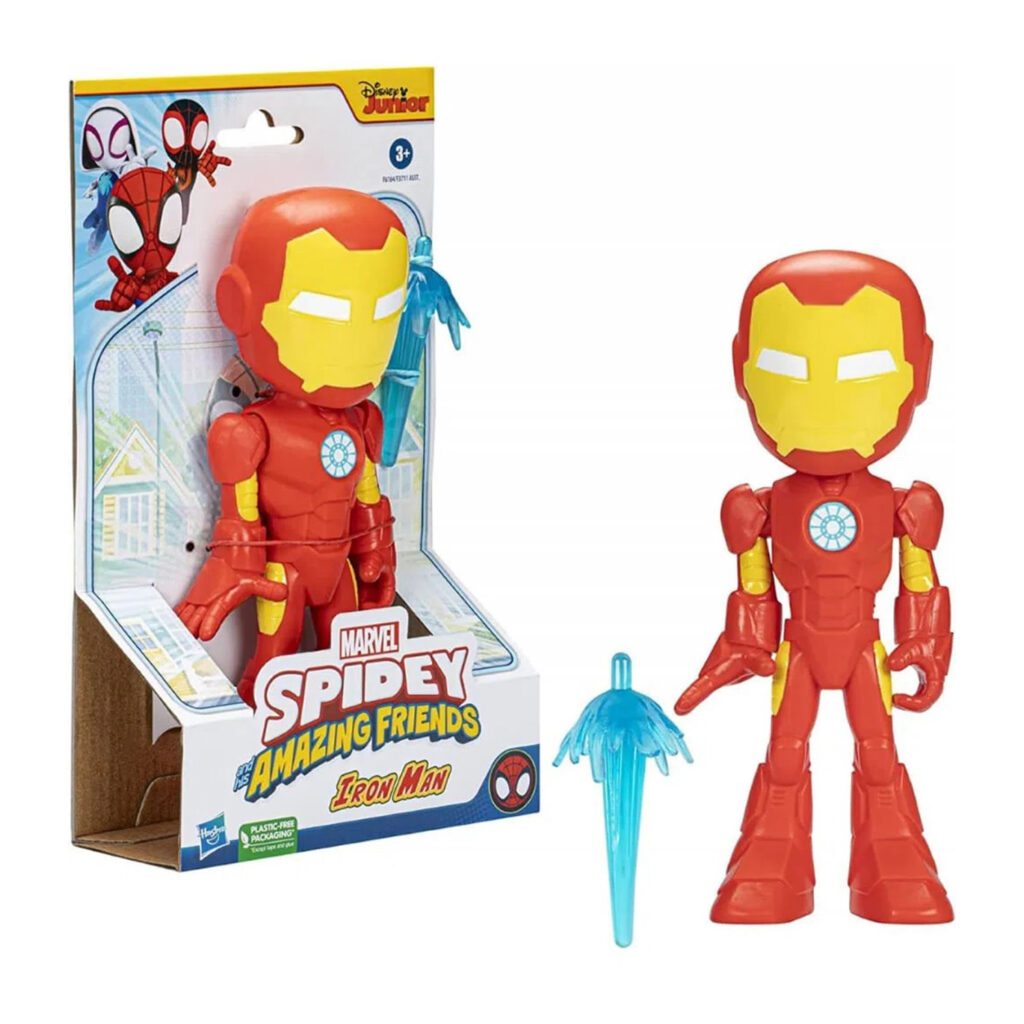 Hasbro Spidey & Amazing Friends Supersized Iron Man F6164