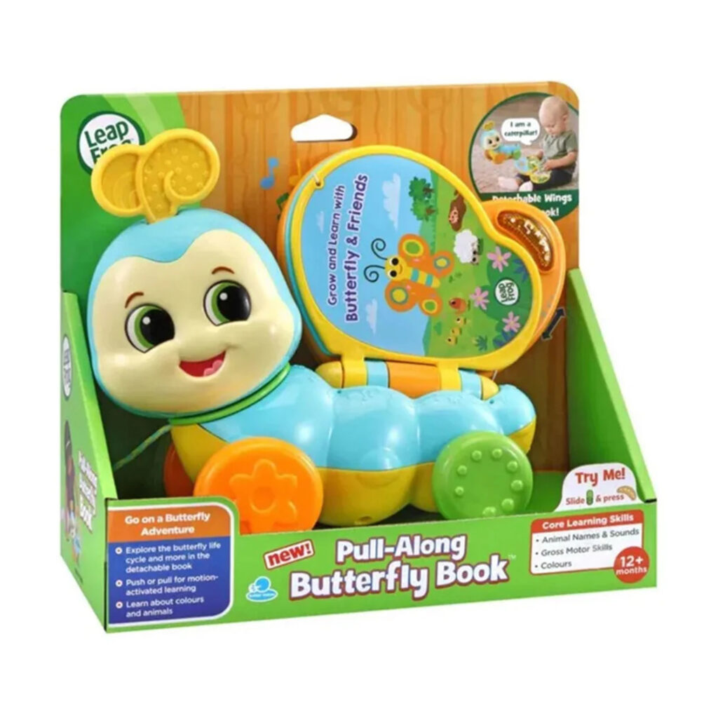 Leapfrog Pull-Along Butterfly Book