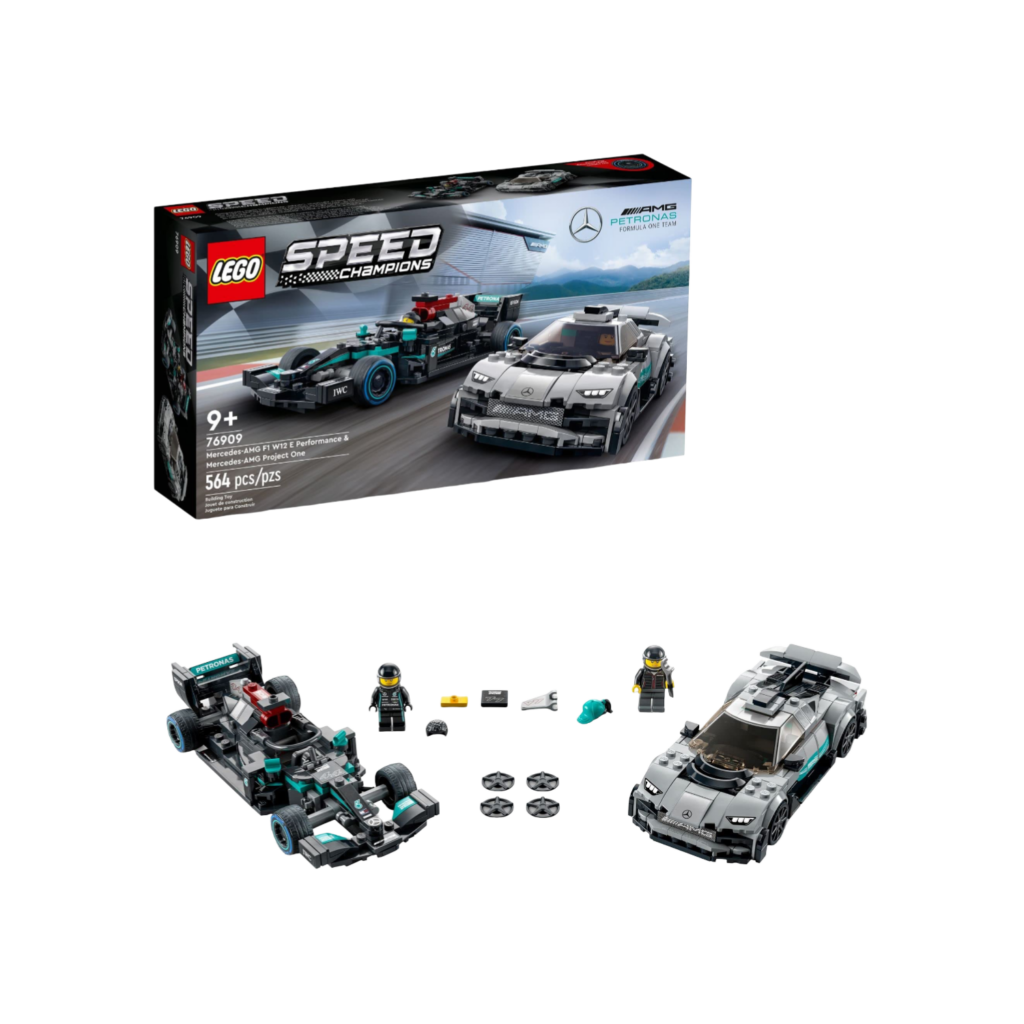 Lego 76909 Mercedes-Amg F1 W12 E Performance & Mercedes-Amg Project One