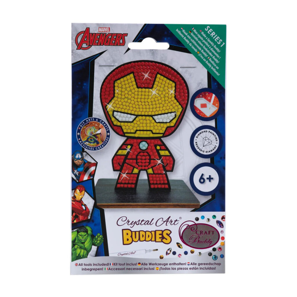 Craft Buddy Crystal Art Buddies - Ironman