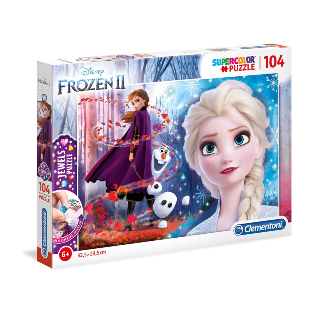 Clementoni Puzzle Jewels Frozen2 104Pcs