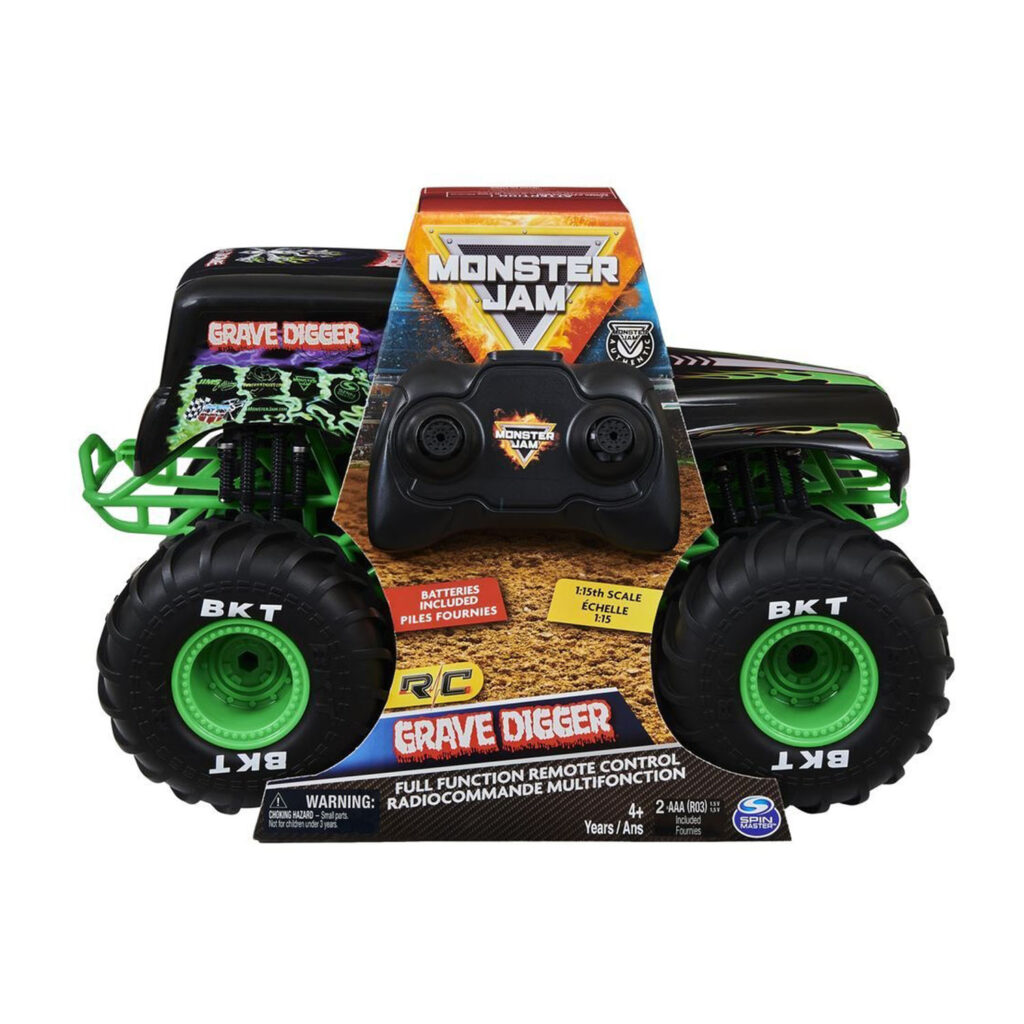 Spin Master Monster Jam Monster Jam Rc 1:15 Grave Digger 6044944
