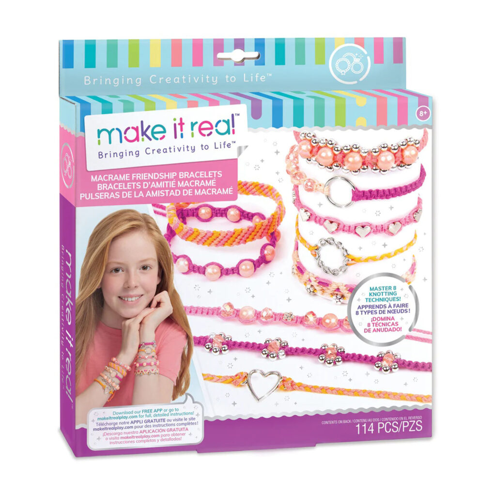 Zuru Make It Real Macrame Friendship Bracelets